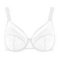 thumbnail image 4 of Sujetador Minizer HSIA con aros de cobertura total, talla grande, color blanco, 4 of 6