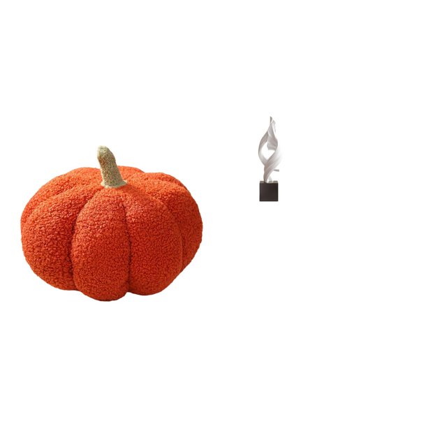 Cojín De Sofá De Peluche De Calabaza De Halloween, Estatua De Resina De Arte Abstracto, Escultura Decorativa Para Dormitorio, Sala De Estar, Oficina, Mesa De Centro, Decoración