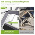 thumbnail image 6 of Aivituvin Ferret Cage Rat Cage 5 Levels Small Animal Cage for Chinchilla, Hedgehogs, Squirrel, Chameleon, Lizard, Gerbils Anti-Chewing, 6 of 8