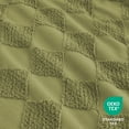 thumbnail image 3 of U by Bedsure Olive Green Comforter Set, Twin, Boho Tufted Checkered Farmhouse Bedding Comforter Set, 1 Plaid Geometric Comforter and 1 Pillow Shams, 3 of 7