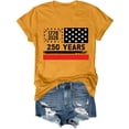 thumbnail image 5 of NinXxx Women's Soft Everyday Basic Tee Breathable Relaxed Fit Yellow XL, 5 of 5