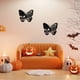 thumbnail image 4 of Exquisitas placas para colgar en la pared, obra de arte de Metal de Halloween, color negro para interiores y exteriores, 4 of 5