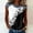Black_007, variant on Woman's Independence Day Shirt Usa Flag Print Sleeveless Top Casual Grew Neck T-Shirts 2026 New Fashion Clothes Orange 2XL