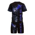 thumbnail image 2 of Conjunto De Playera Y Short Pare Hombre Con Estampado 3d, 2 of 4