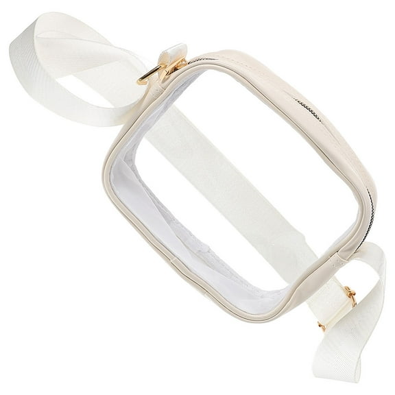 Niceauty small clear bag Transparent Clutch PVC Women Sporting Events 1Pack