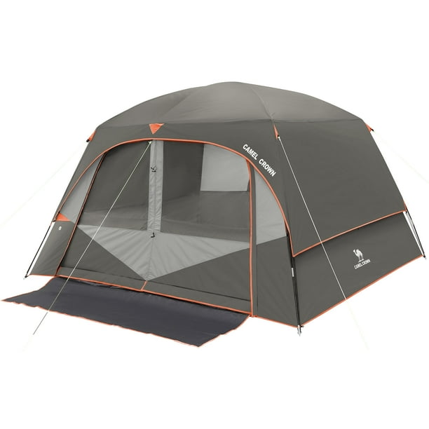 Carpa CAMEL CROWN para 6 personas impermeable para camping y senderismo