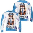 thumbnail image 3 of Happy Father's Day Best Bernese Mountain Dog Cool Dad Ever All Over Print 3D Sweatshirt Unisex Merch Berner Lover Gifts - 12007, 3 of 6