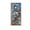A6, variant on 3D Stained Glass Window Film, Geometric Decorative Window Privacy Film for Bathroom,Front Door,Home, Sun Blocking Heat Control,Static Cling, 17.7"x39.4"