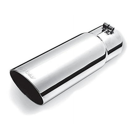 Stainless Single Wall Angle Exhaust Tip