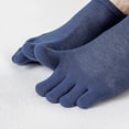 thumbnail image 4 of 3 Pairs/lot Men s Socks Fashion Casual Soft Breathable Finger Boat Sock High Quality Mesh Casual Sox for Male Sweat-absorbing, 4 of 5