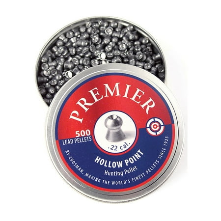 Crosman .22 Caliber Hollow Point Pellets 500 ea LPH22