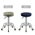 thumbnail image 5 of Round Bar Stool Seat Covers, Firework Elastic Round Chair Cover Stool Seat Slipcover Bar Stool Cushions Round Pad for 12-14 inch, 5 of 7