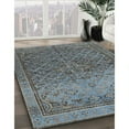 thumbnail image 3 of Ahgly Company Machine Washable Indoor Rectangle Traditional Roman Silver Gray Area Rugs, 3' x 5', 3 of 7