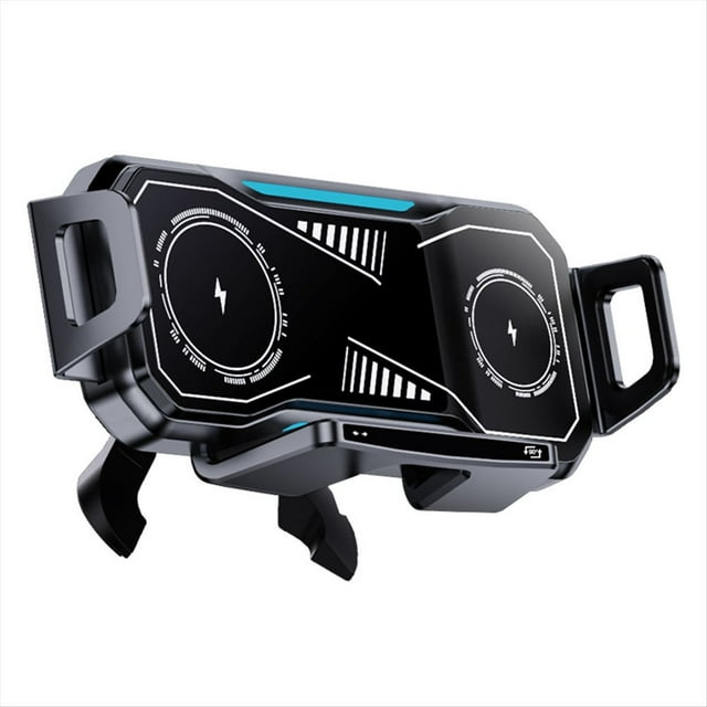 Soporte Giratorio Inteligente para Teléfono, Cargador de Coche de Carga Rápida para la Mayoría de Teléfonos Móviles y Tabletas, para Teléfonos Plegables.