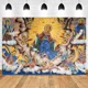 thumbnail image 3 of Fondo de escena de la natividad de Navidad con el nacimiento de Jesús, la Santa Cruz y la Biblia, perfecto para estudio fotográfico, decoración de pared, 3 of 5