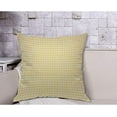 thumbnail image 4 of Gingham Yellow White Plaid Checkered Throw Pillow Cover Mesh Grid Tartan Lattice Line Striped Classic Pillow Case 18x18 Inch Decorative Men Women Boy Girl Room Cushion Cover for Home Couch Bed, 4 of 4