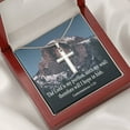 thumbnail image 4 of Lamentations 32:4 Pendentif Croix en Acier Inoxydable avec Pendentif Religieux, 4 of 7