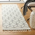 thumbnail image 2 of SAFAVIEH Vermont Willow Trellis Runner Rug, Ivory, 2'3" x 8', 2 of 8