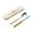 C-Beige, variant on Miyuadkai Tableware Reusable Spoon Cutlery Fork Children'S Adult Portable Lunch Box Cutlery Set for Travel Picnic Camping or Daily Use at School