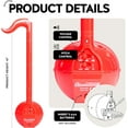 thumbnail image 3 of Otamatone Electronic Musical Instrument Toy for Children Unisex Adults - Red, 3 of 6
