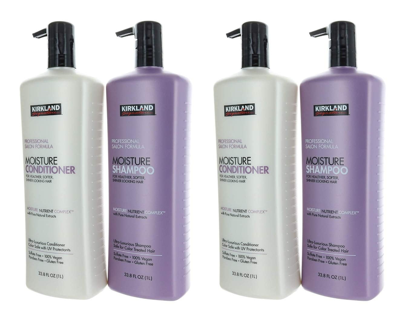 Professional Salon Formula Shampoo &amp; Conditioner Bundle- Includes Two