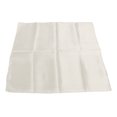 thumbnail image 4 of 24 unids cuadrado de satén servilleta 17x17 pulgadas suave brillante delicado servilletas mesa para bodas ceremonias del partido blanco, 4 of 8