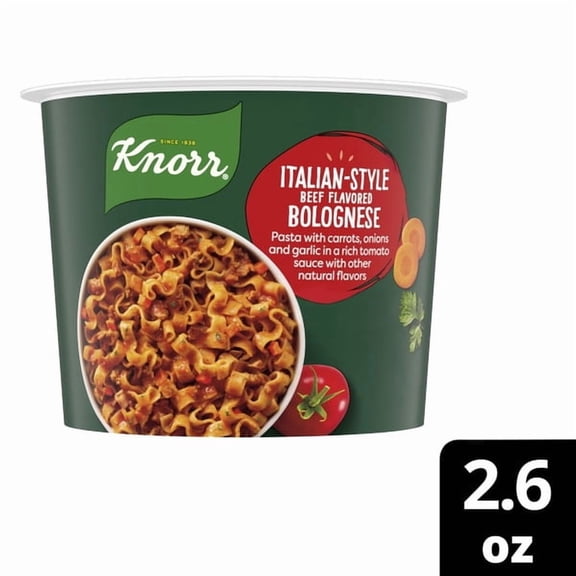 Cup Side Meal Italian-Style Beef-Flavored Bolognese