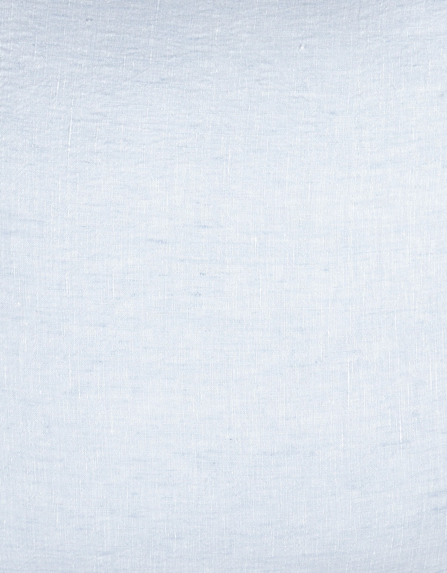 Sky Blue Fringe Soft Linen Pillow 26x26 Pillow Cover Only
