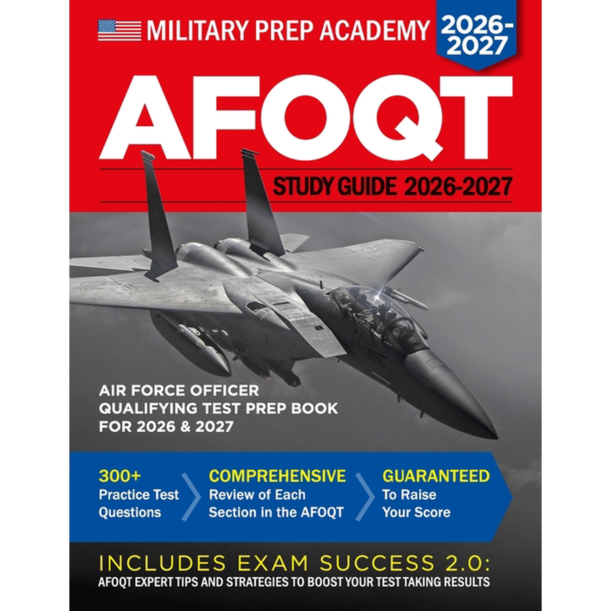 2026-2027 AFOQT Study Guide: Air Force Officer Qualifying Test Prep Book, Book 1, (Paperback)