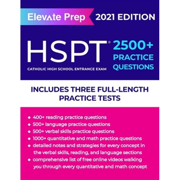 Pre-Owned HSPT: 2500+ Practice Questions Paperback