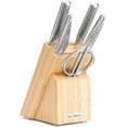 thumbnail image 1 of Global Takashi 6-Piece Knife Block Set – Premium Stainless Steel Kitchen Knives with Block, 1 of 6