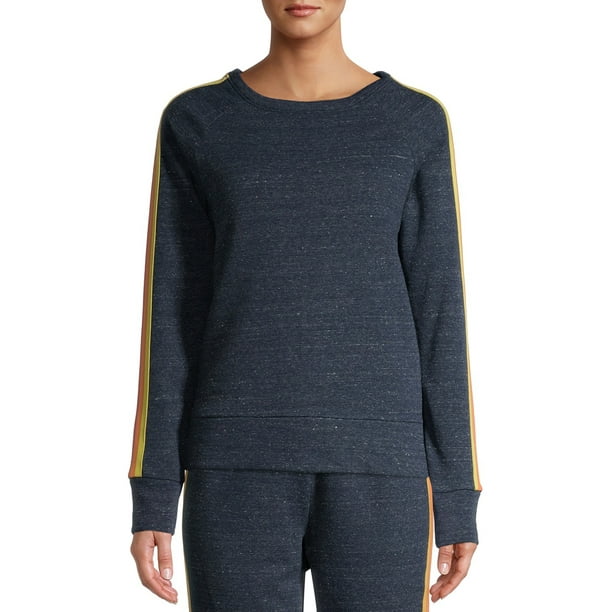 Athletic Works Athletic Works Women's Athleisure 5Stripe Crewneck