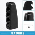 thumbnail image 3 of Unique Bargains Cubierta del freno de mano del coche Protector de decoración de los puños del freno de mano para Ford para Mustang 2015-2021 Metal Negro, 3 of 7