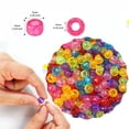 thumbnail image 3 of Yuehao Bracelets for Women, Gifts for Women, Beads Glitter Beads Hair Beads Craft Beads Children's Multicolor Beads Diy Beads Bracelet Beads Craft Beads (Navy, One Size), 3 of 5