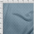 thumbnail image 2 of oneOone Viscose Chiffon Fabric Honeycomb Geometric Sashiko Print Decor Fabric Printed BTY 42 Inch Wide, 2 of 4