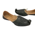 thumbnail image 3 of Punjabi Jutti for Men Mojari Sherwani Shoes for Wedding Handmade Ethnic Juttis for Men's, 3 of 4