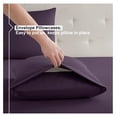 thumbnail image 6 of KriKac XL Sheets Set - 3 Piece XL Sheets, Double Brushed XL Sheets for Adjustable Bed, Purple XL Sheet Set, Hotel Luxury XL Bed Sheets, 6 of 9