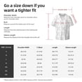 thumbnail image 7 of Xecao offers the Poodle Dog for Men's Casual Short-sleeved Shirt, a button-up collared shirt with a pocket, perfect for beach vacations and yacht travel in the Medium size., 7 of 7