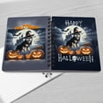 thumbnail image 4 of Happy Halloween Siberian Husky Witch Pumpkins Bats Spiral Bound Journal Husky Dog Lover Gifts 5x7in Spiral Notebook - 13012, 4 of 5