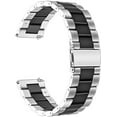 thumbnail image 3 of AIR-Compatible for Fossil Gen 6 Wellness Band, Quick Release Stainless Steel Metal Replacement Straps Compatible with Fossil Gen 6 44mm Wellness Smart Watch, 3 of 4