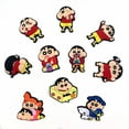thumbnail image 5 of 10pcs Crayon Shin-chan Shoe Charms - Anime Clog Decorations, Detachable Buckles, 5 of 5