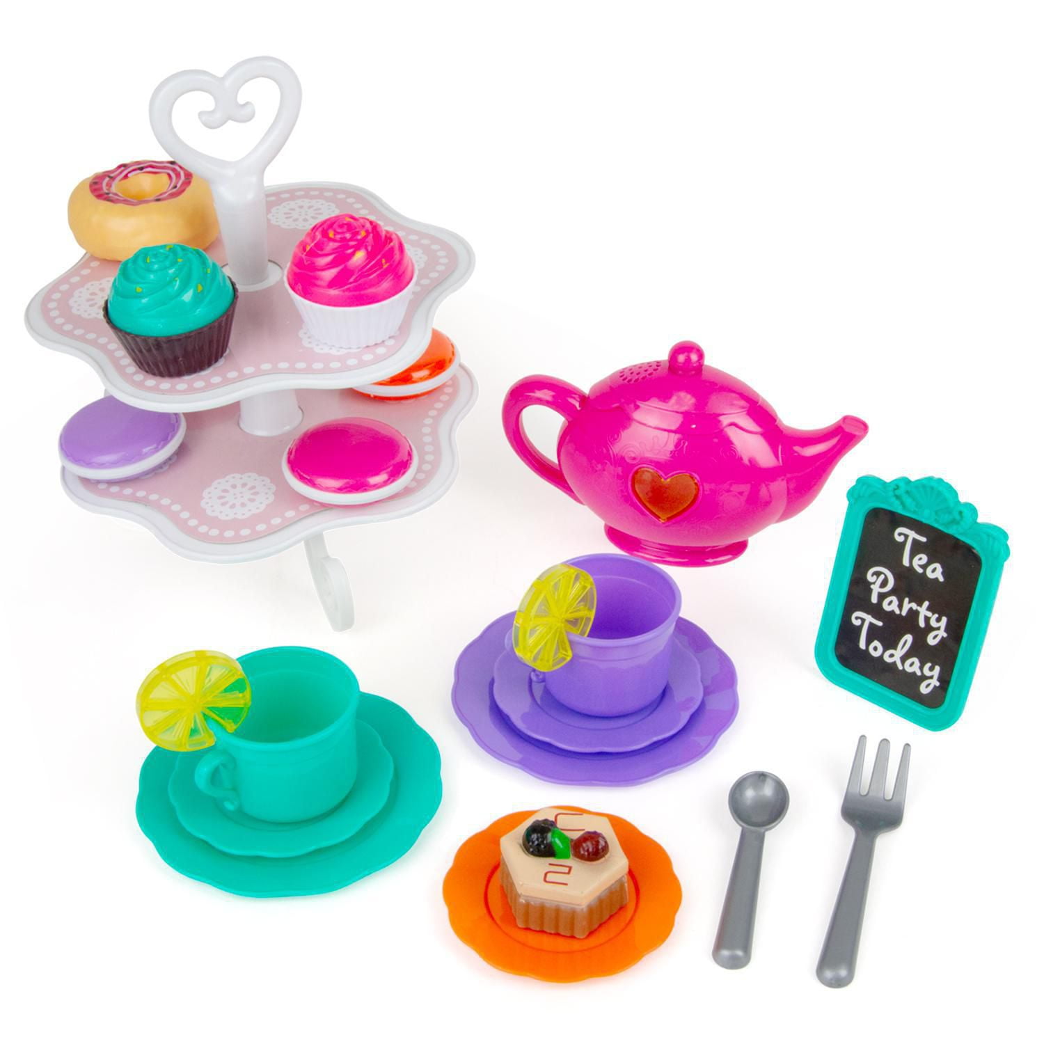 Kid Connection Deluxe Tea Cart Playset