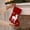 C, variant on Kbndieu Red Felt Christmas Stockings, Embroidered Xmas Stockings Santa, Snowman, Reindeer Xmas Character, Christmas Hanging Ornament for Family Holiday Season Decor