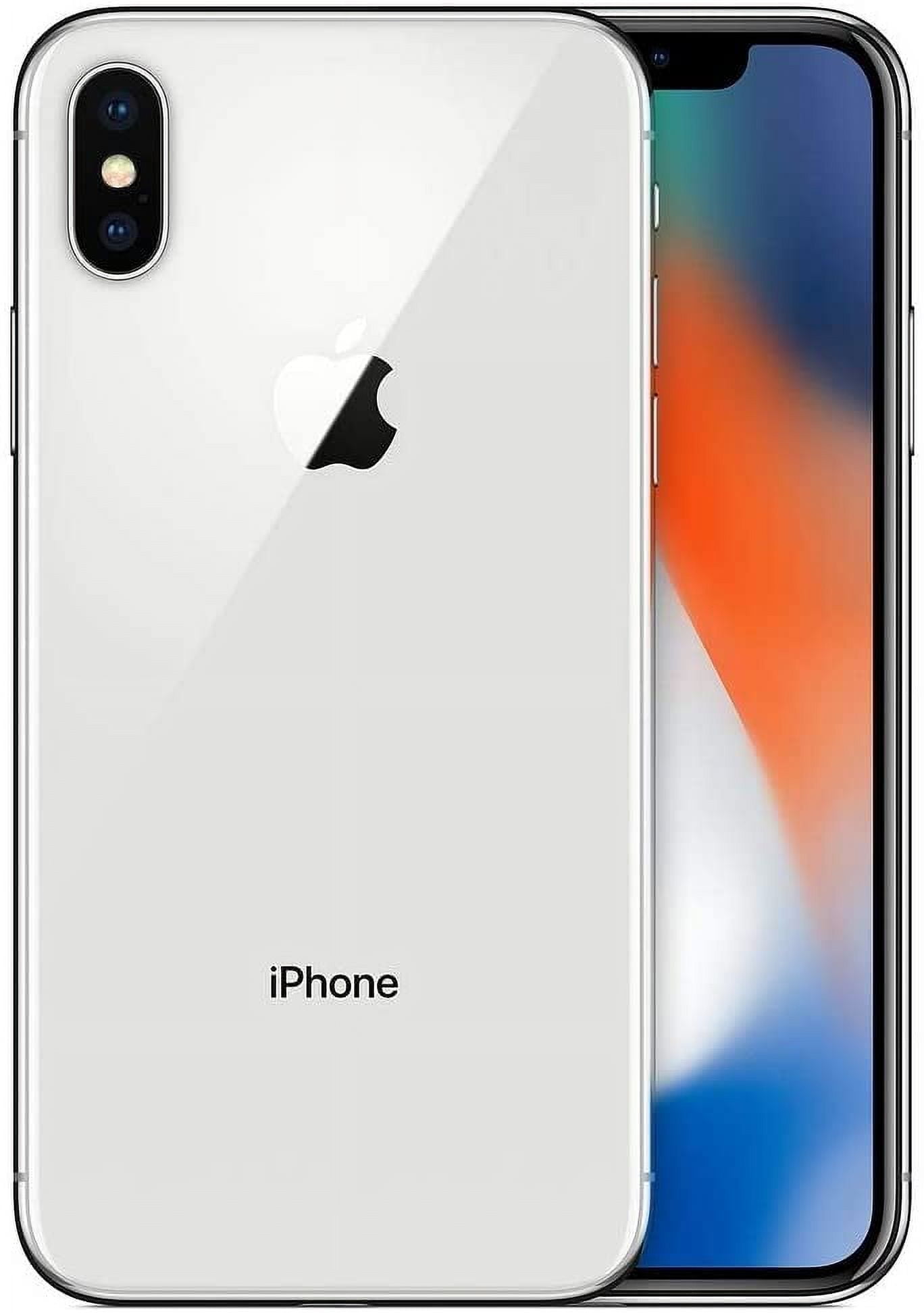 Apple iPhone X Fully Unlocked Silver 64GB (Scratch and Dent
