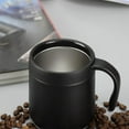 thumbnail image 3 of Stainless Steel Coffee Mug Insulated Coffee Mug with Lid and Handle Double Wall Vacuum Travel mug Tumbler Cup Great for Hot and Cold Beverages 12 oz, 3 of 6