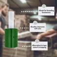 thumbnail image 6 of PSBM Mini Stretch Wrap with Built in handle 5 Inch x 1000 Feet 80 Gauge 12 Rolls Opaque Green Plastic Film for Packing Wrapping, 6 of 7
