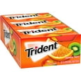 thumbnail image 4 of Trident Value Pack Tropical Twist Sugar Free Gum, Count 12 (14Pcs) - Gum, 4 of 9