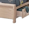 thumbnail image 4 of Gilu Twin Size Bed-Bookcase Headboard-2 Drawer Footboard-Whitewash, 4 of 7