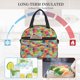 thumbnail image 4 of Disketp Colorful Fish 2 Lonchera Térmica para Mujer y Hombre, Bolsa de Almuerzo Reutilizable e Impermeable para Trabajo, Viajes y Picnic, 4 of 7