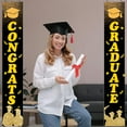 thumbnail image 6 of geerera Graduation Decorations Class of 2025, Congrats Grad Banner Hanging Flags Porch Sign,Party Decorations Supplies, Welcome Hanging Door Decor for Indoor Outdoor, 6 of 6